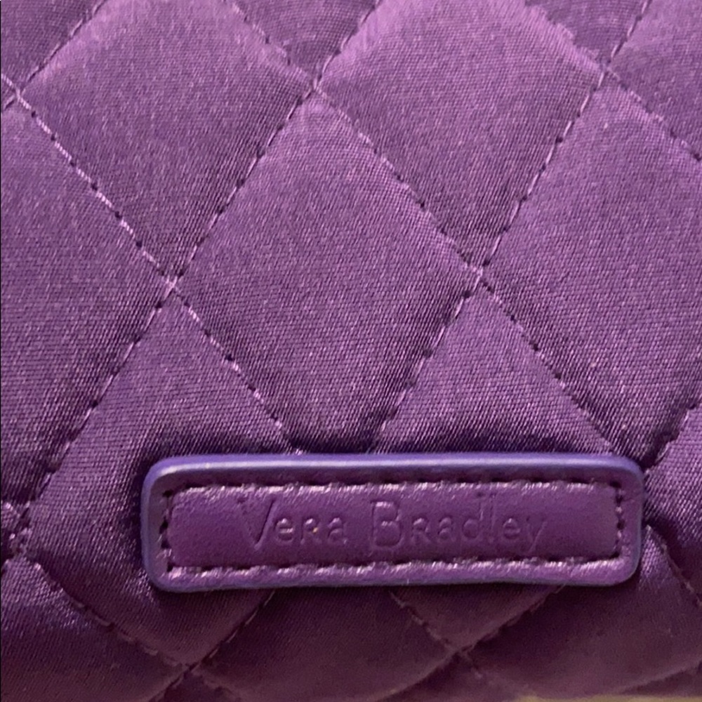 beautiful purple EUC versatile vera bradley bag